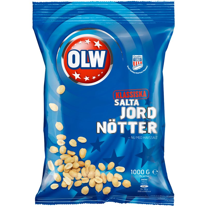 Salta Jordnötter - 35% rabatt
