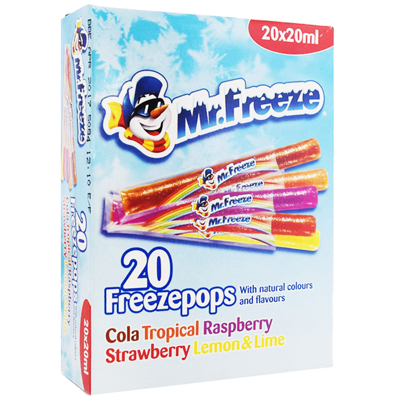 Islgassar "Freezepops" 20 x 20ml - 72% rabatt