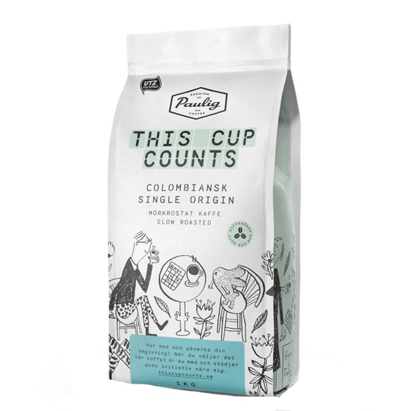 Kaffebönor "Single Origin" 1kg - 54% rabatt