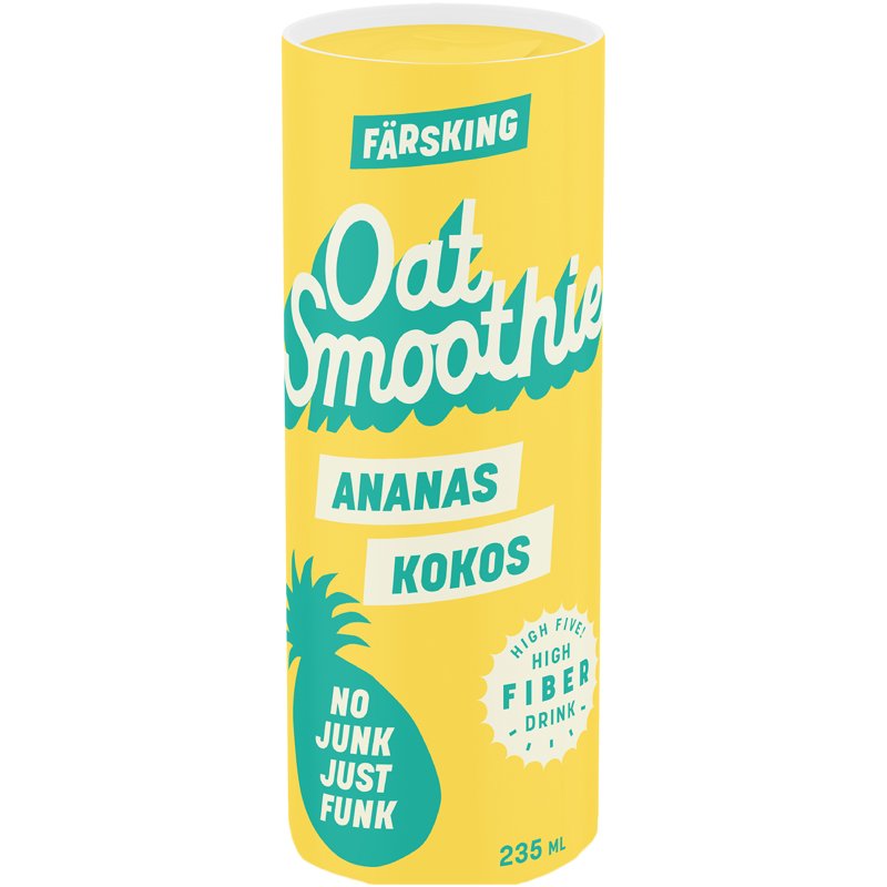 Oat Smoothie Kokos & Ananas - 79% rabatt