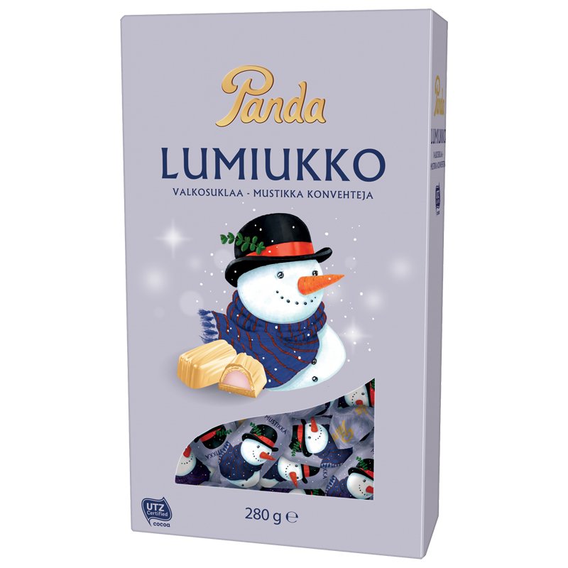 Vitchokladkonfekt Blåbär & Mjölktryffelfyllning 280g - 62% rabatt