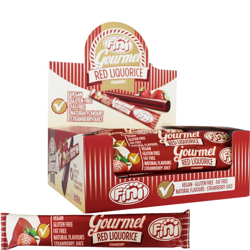Röd Lakrits Jordgubb 32-pack - 64% rabatt