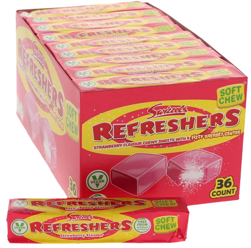 Refreshers Jordgubb 36-pack - 69% rabatt
