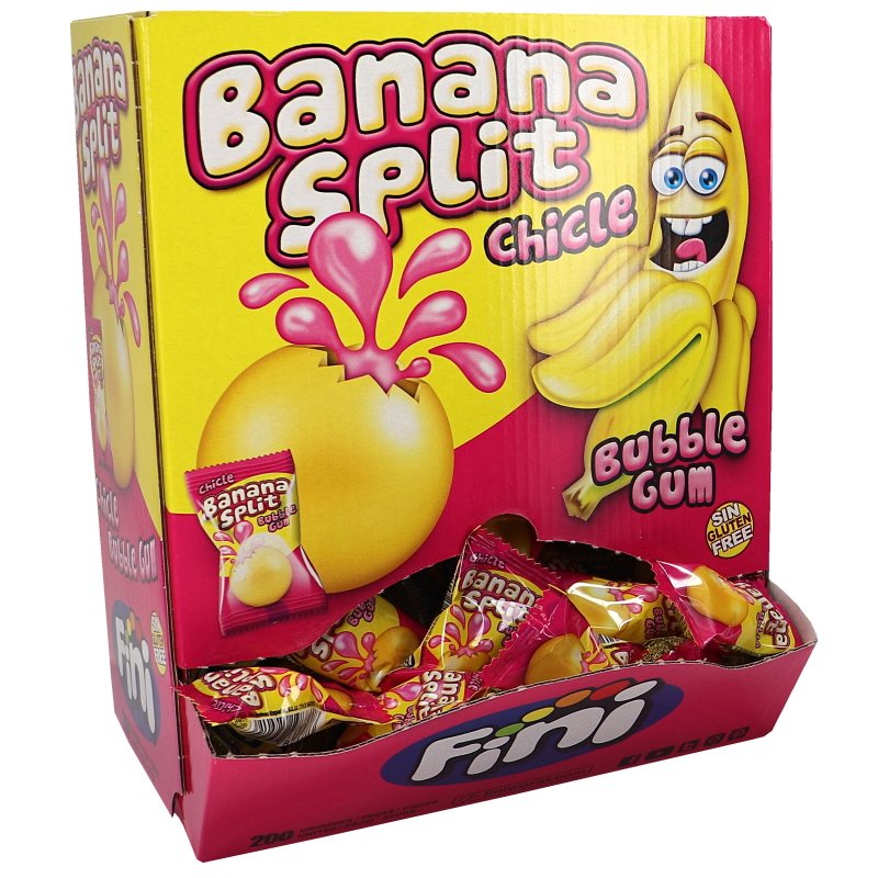 Tuggummi Bananasplit 200-pack - 48% rabatt
