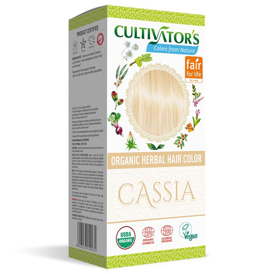 Cultivator’s Ekologisk Örthårkur Cassia, 100 g