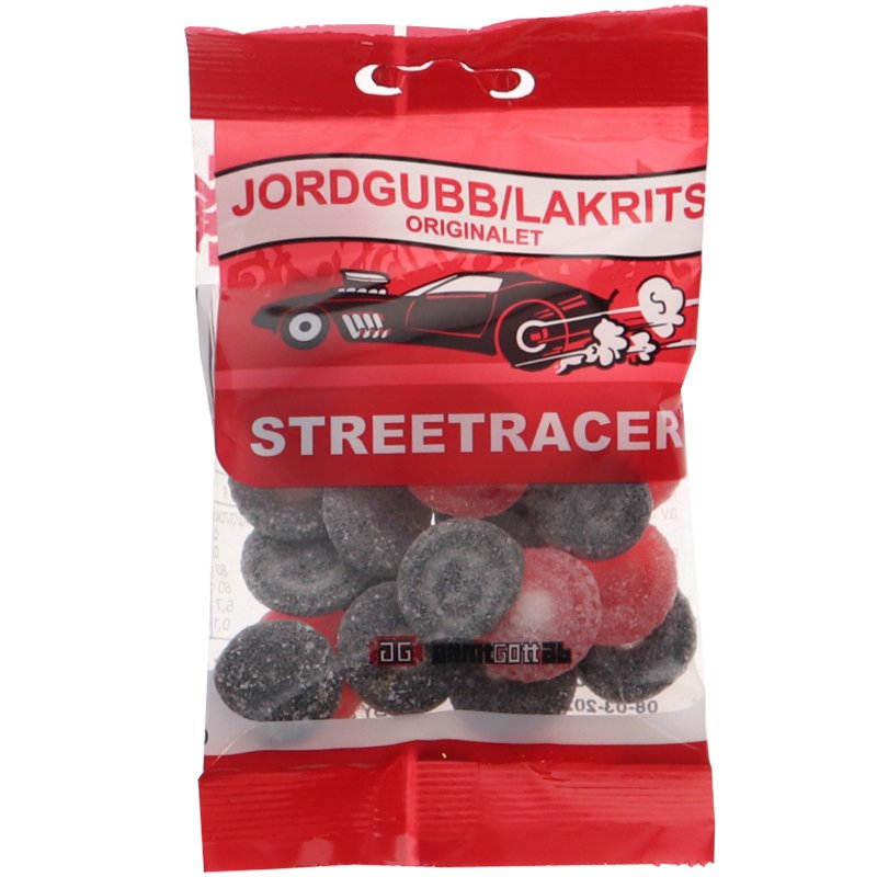 Streetracer Jordgubb/Lakrits - 44% rabatt