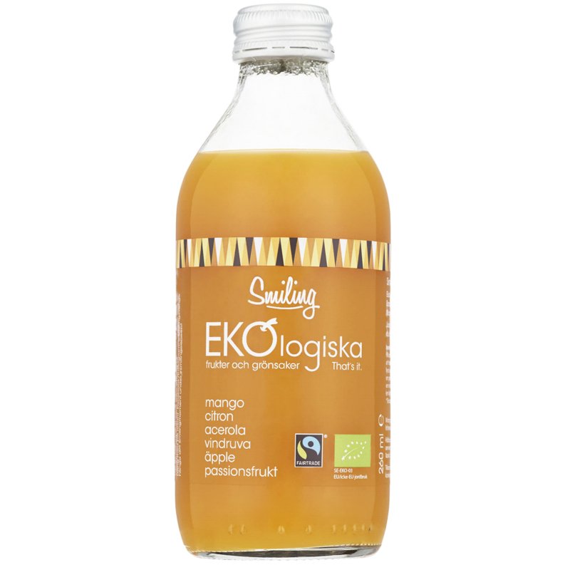 Eko Juice Acerola, Passionsfrukt & Mango 260ml - 37% rabatt