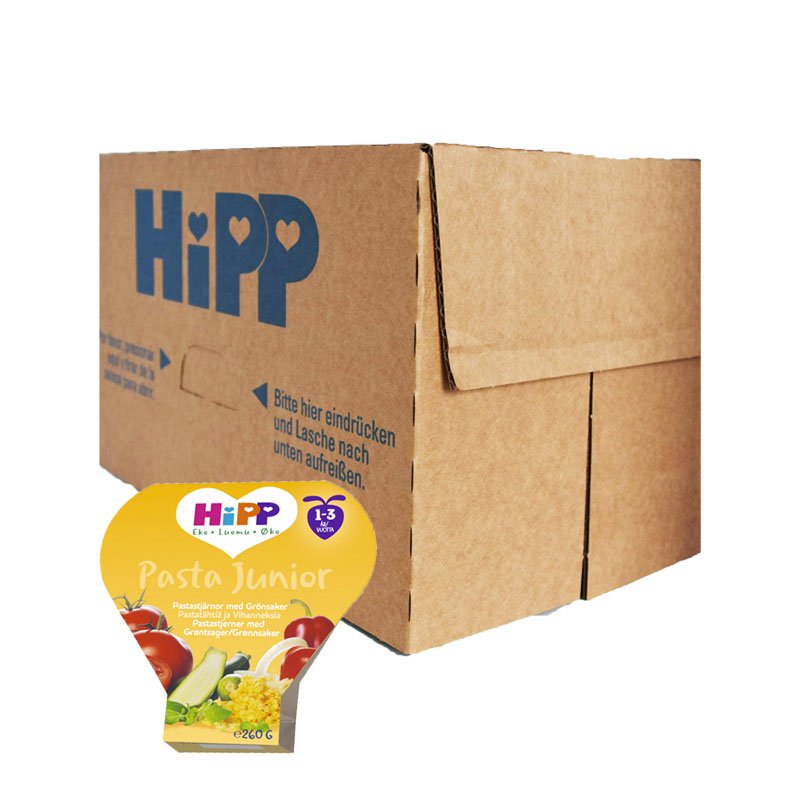 Hel Låda Barnmat Pastastjärnor Grönsaker 6 x 260g - 71% rabatt