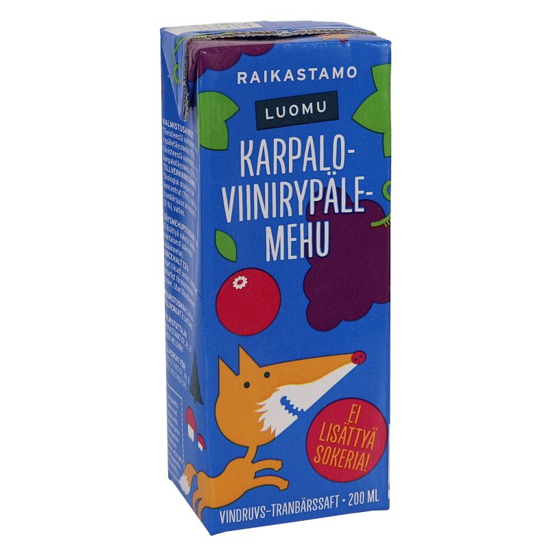 Eko Fruktdryck Vindruva och Tranbär - 37% rabatt