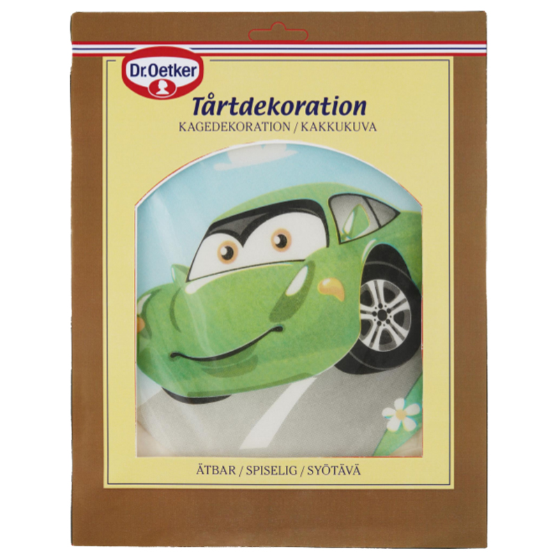 Tårtdekoration Bil 1 st - 60% rabatt