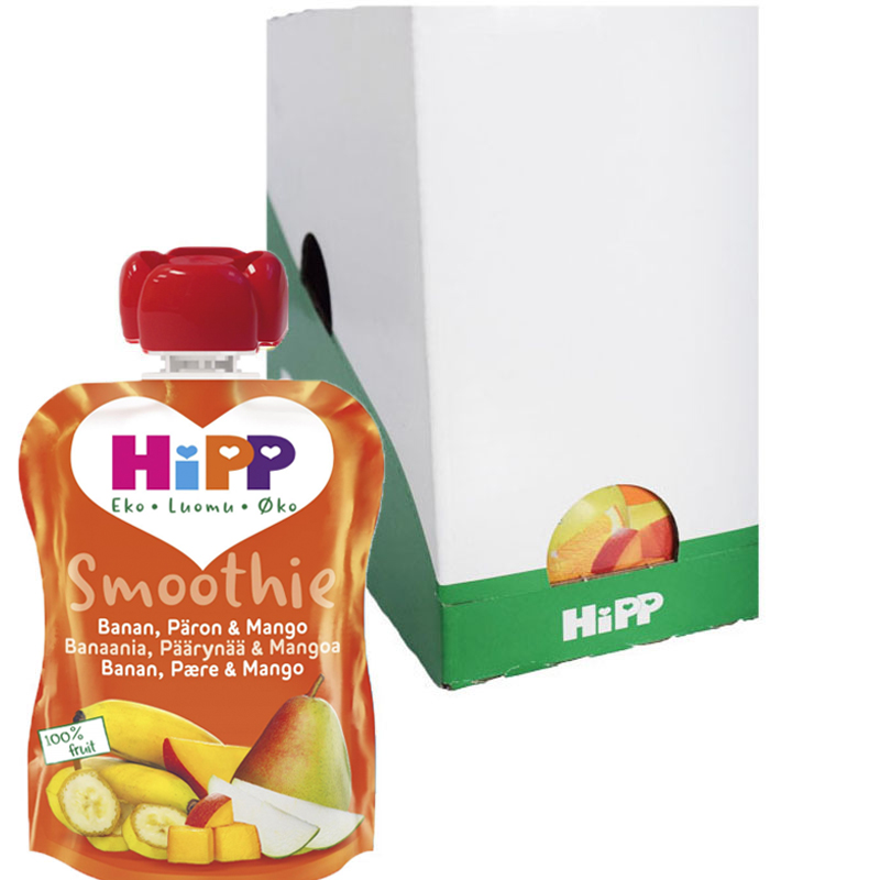 Eko Hel Låda Smoothie Banan Päron & Mango 6 x 90g - 51% rabatt