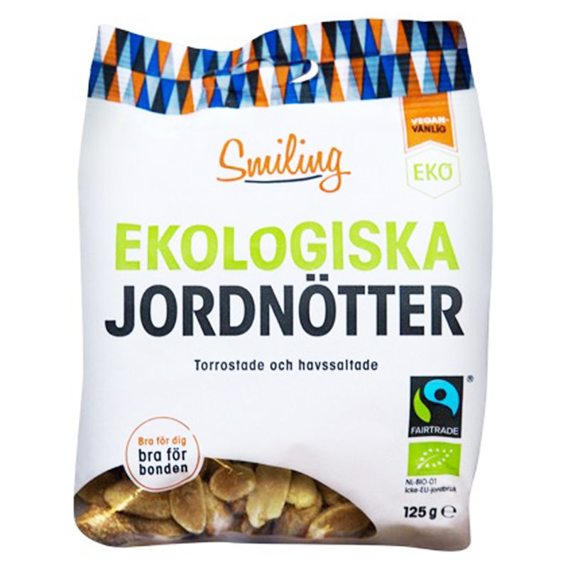 Eko Jordnötter 125g - 32% rabatt