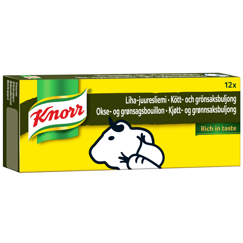 Buljong Kött & Grönsaker 12 x 10g - 25% rabatt