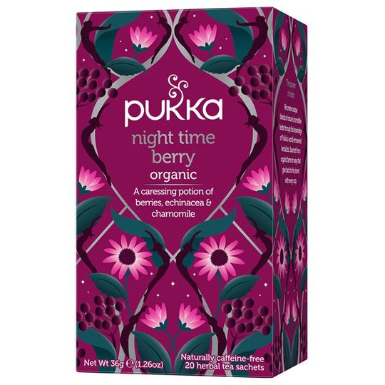 Pukka Herbs Örtte Night Time Berry, 20 påsar