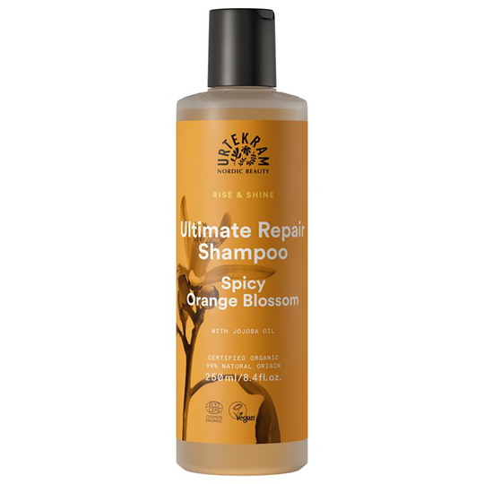 Urtekram Nordic Beauty Rise & Shine Ultimate Repair Shampoo - Spicy Orange Blossom 250 ml
