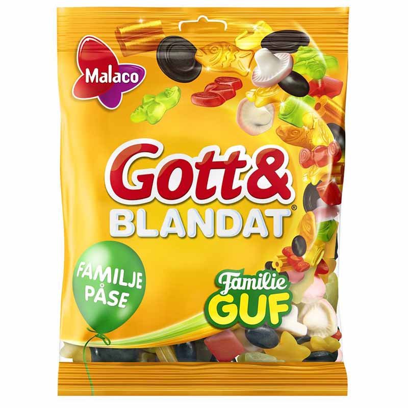 Gott & blandat Familie Guf Stor - 55% rabatt