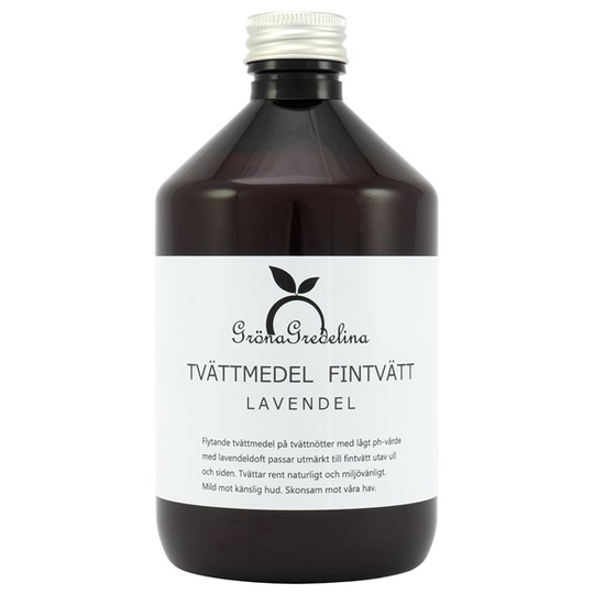 Gröna Gredelina Miljövänligt Fintvättmedel Lavendel, 500 ml