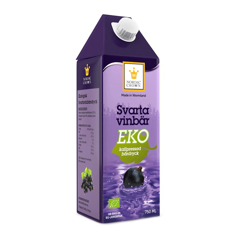 Eko Svartvinbärsdryck - 40% rabatt