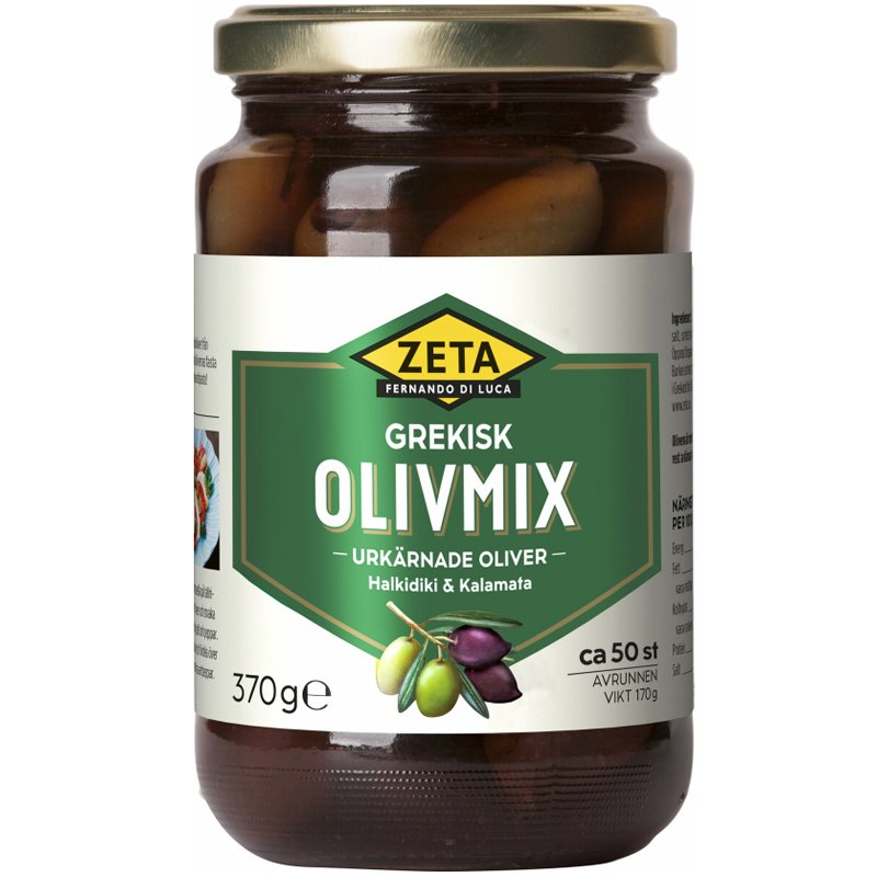 Olivmix Halkidiki & Kalamata 370g - 44% rabatt