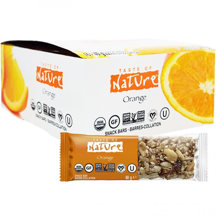Eko Hel Låda Snack Bar "Orange" 16 x 40g - 67% rabatt