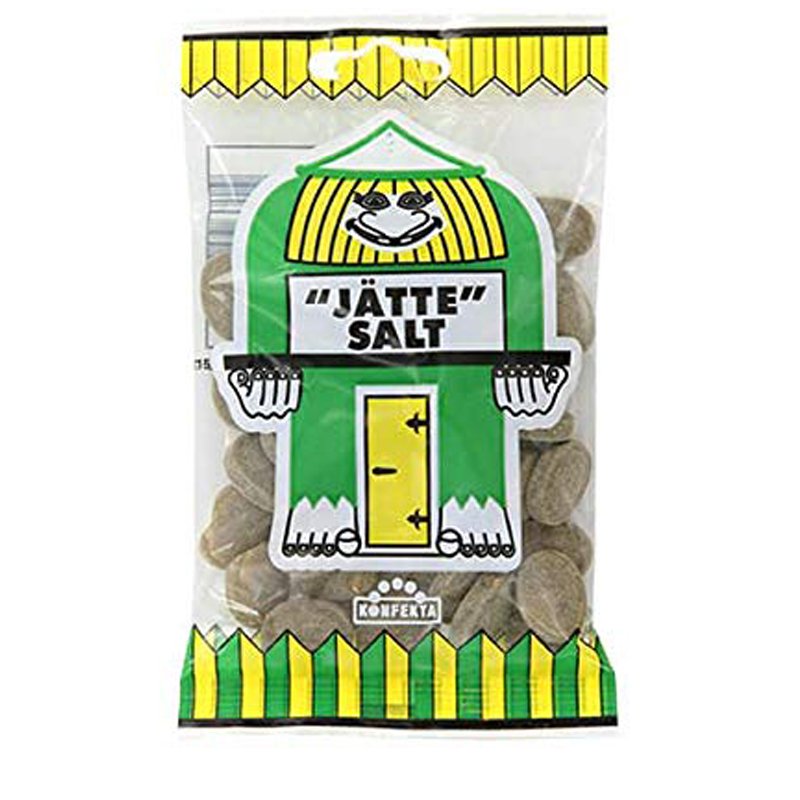 Godis Lakrits Jättesalt 65g - 22% rabatt