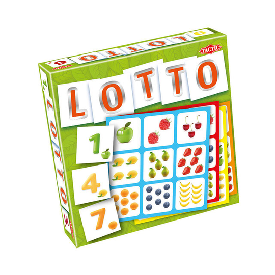 Lotto siffror och frukter