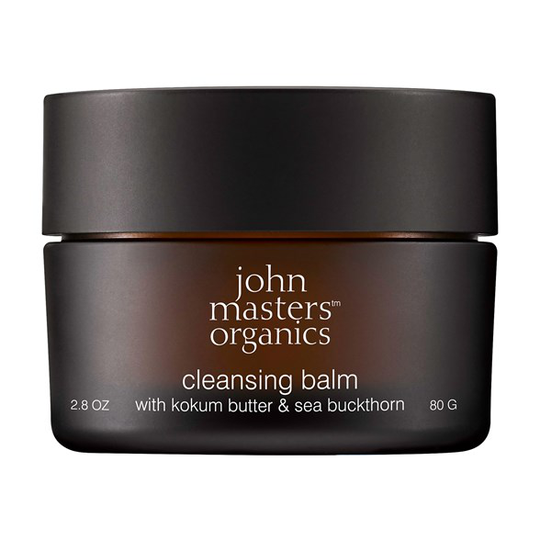 John Masters Organics Cleansing Balm with Kokum Butter & Sea Buckthorn, 80 g