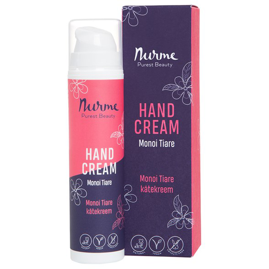Nurme Hand Cream Monoi Tiare, 50 ml