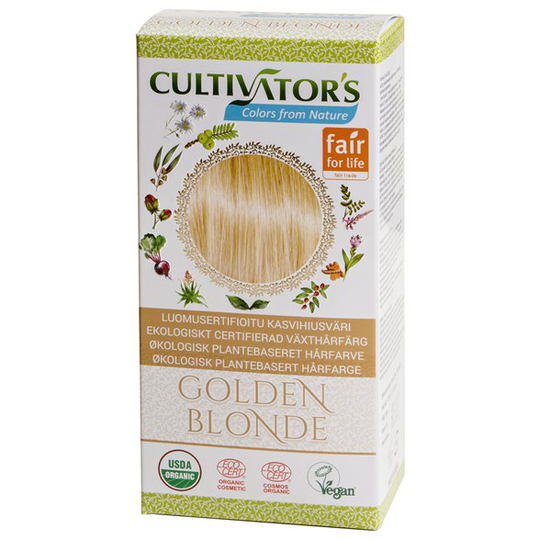 Cultivator’s Ekologisk Örthårfärg, 100 g Golden Blonde