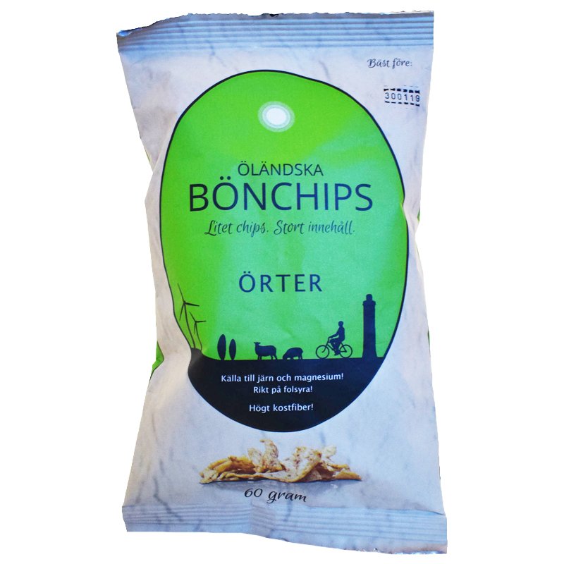 Bönchips Örter 60g - 50% rabatt