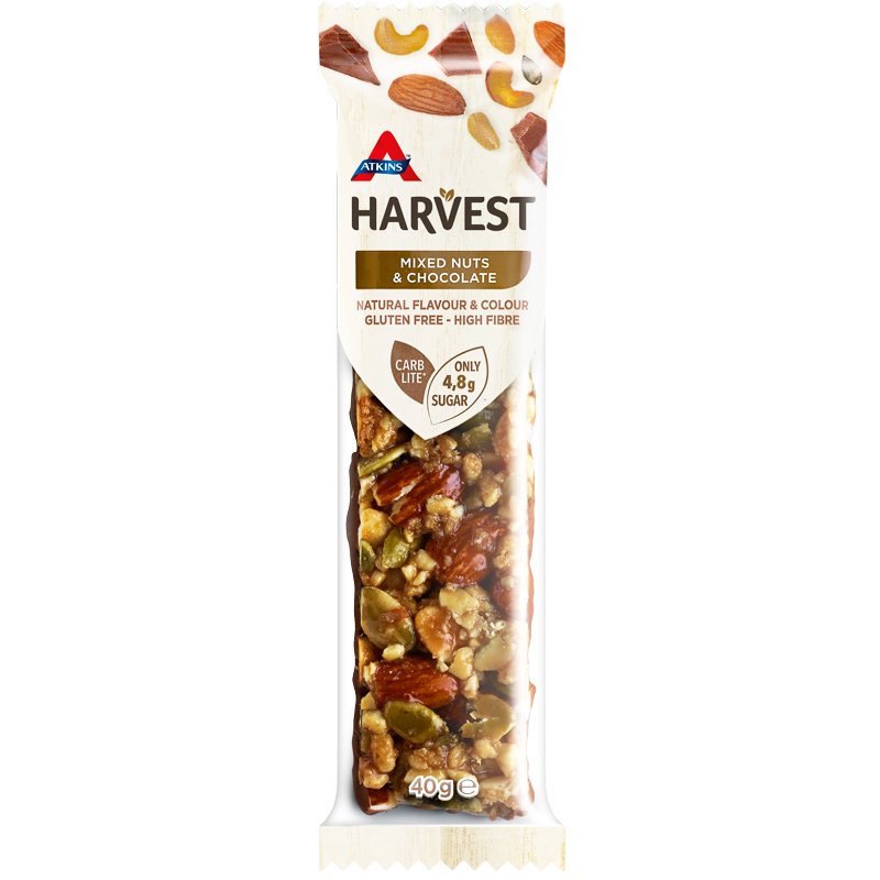 Bar "Mixed Nuts & Chocolate" 40g - 19% rabatt