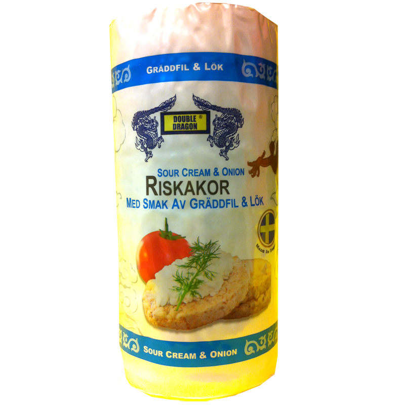 Riskakor med smak av gräddfil - 21% rabatt