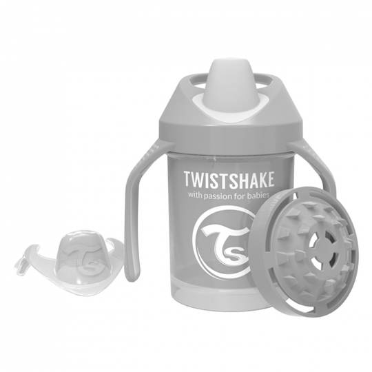 Twistshake Mugg Mini 230ml 4+m Pastel Grey
