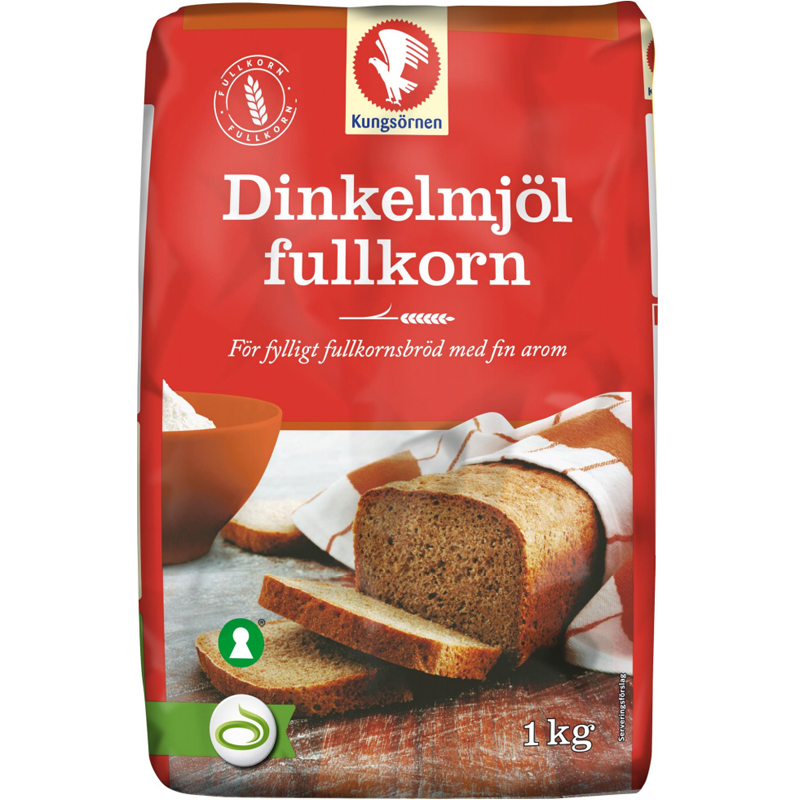 Dinkelmjöl Fullkorn 1kg - 48% rabatt