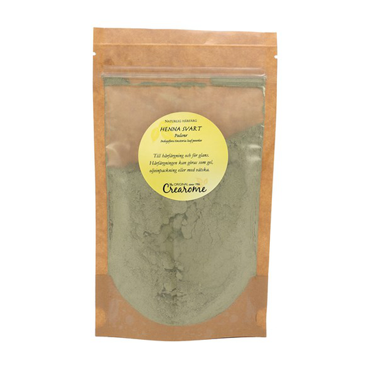 Crearome Hennapulver, 100 g Svart