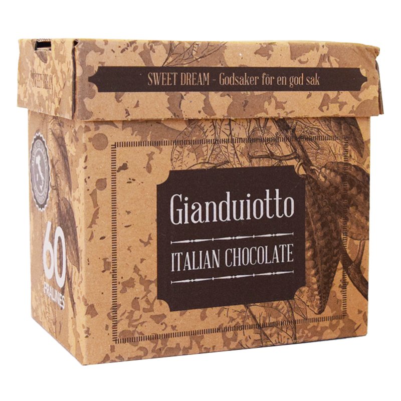 Chokladpraliner "Gianduiotto" 600g - 49% rabatt