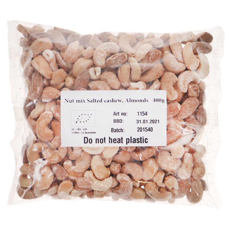 Eko Nötmix Cashew & Mandlar - 71% rabatt