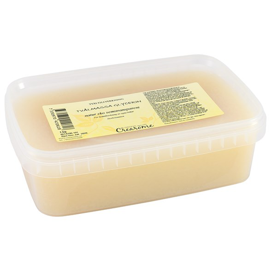 Crearome Ekologisk Glycerintvålmassa Semitransparent, 1 kg