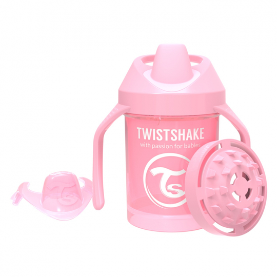 Twistshake Mugg Mini 230ml 4+m Pastel Pink