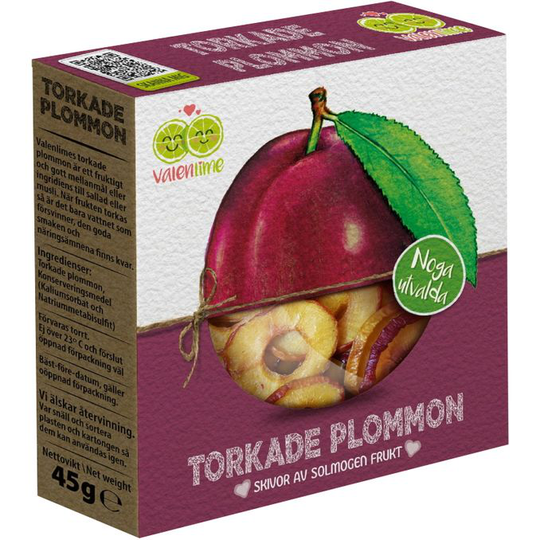 Valenlime Torkade Plommon