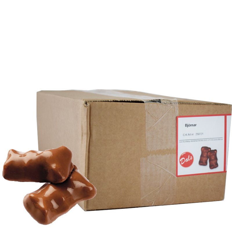 Chokladdragerad Gelébjörn 2kg - 60% rabatt