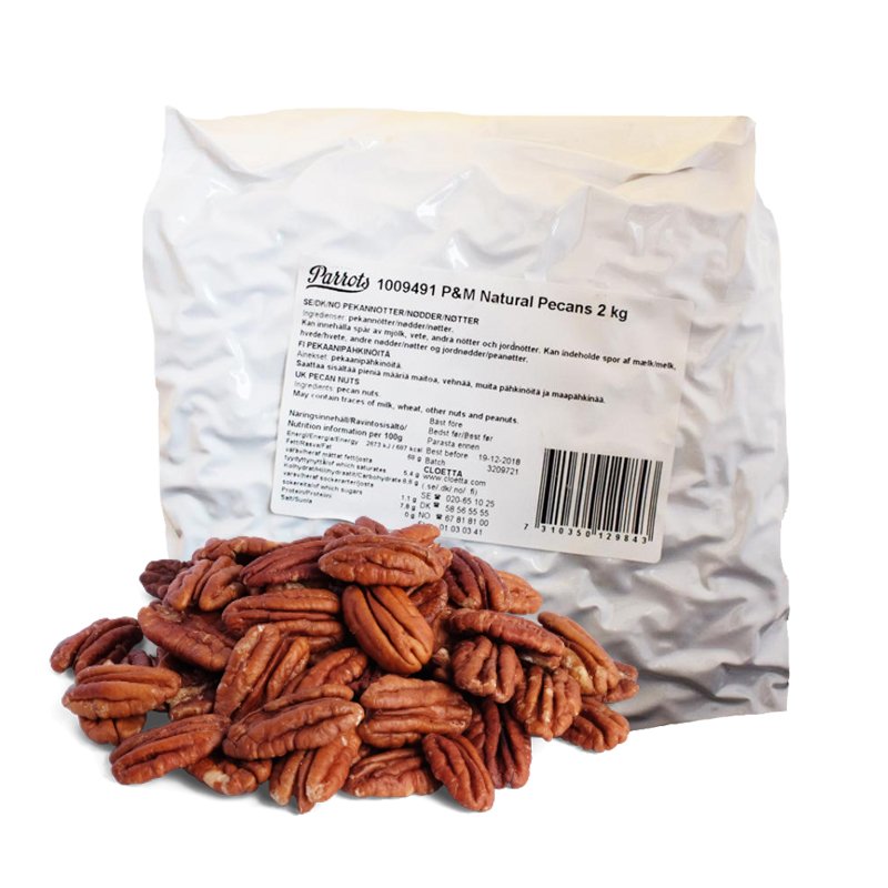 Pekannötter 2kg - 50% rabatt