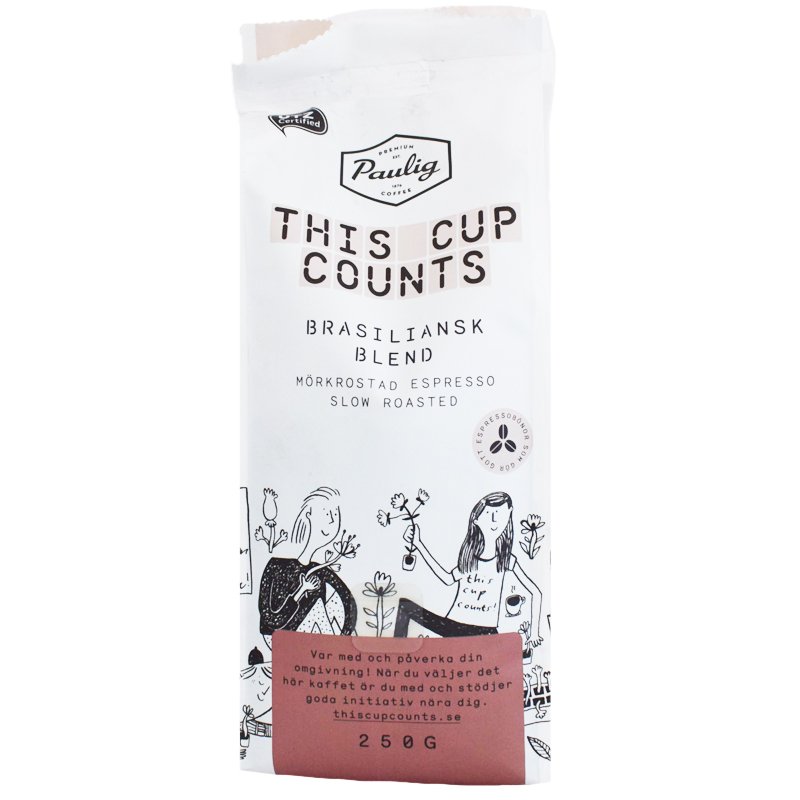 Kaffebönor "Brasiliansk Blend" 250g - 64% rabatt