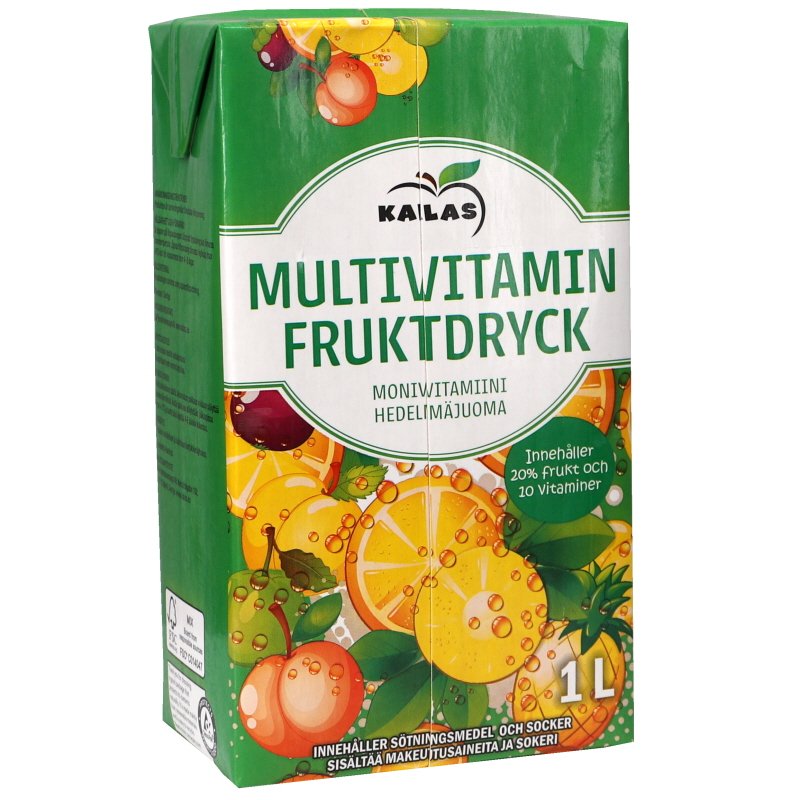 Multivitamin fruktdryck - 15% rabatt