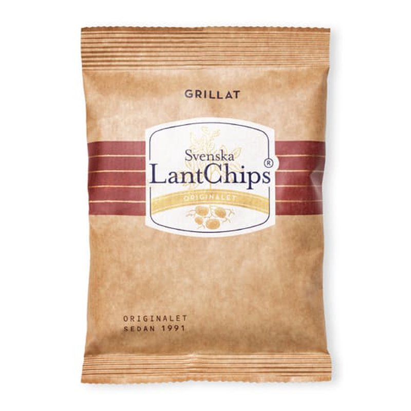 Lantchips Grillat - 29% rabatt
