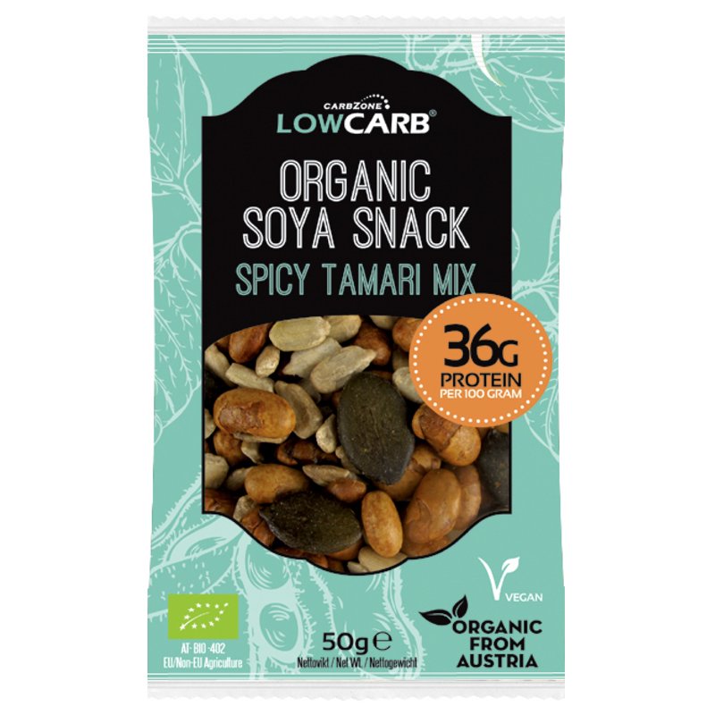 Eko Protein Soya Snack "Tamari Mix" 50g - 60% rabatt