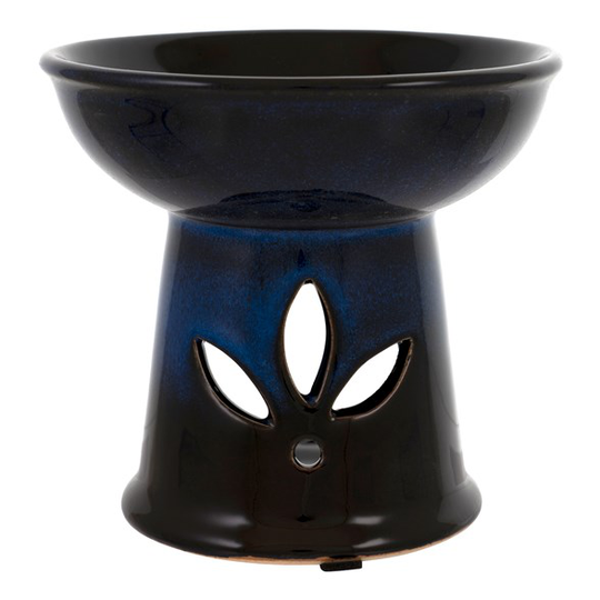 Senses by Nature Aromalampa Glazed Clay - Midnight Blue