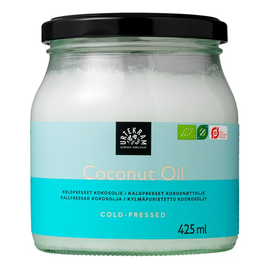 Urtekram Food Ekologisk Kokosolja Kallpressad, 425 ml