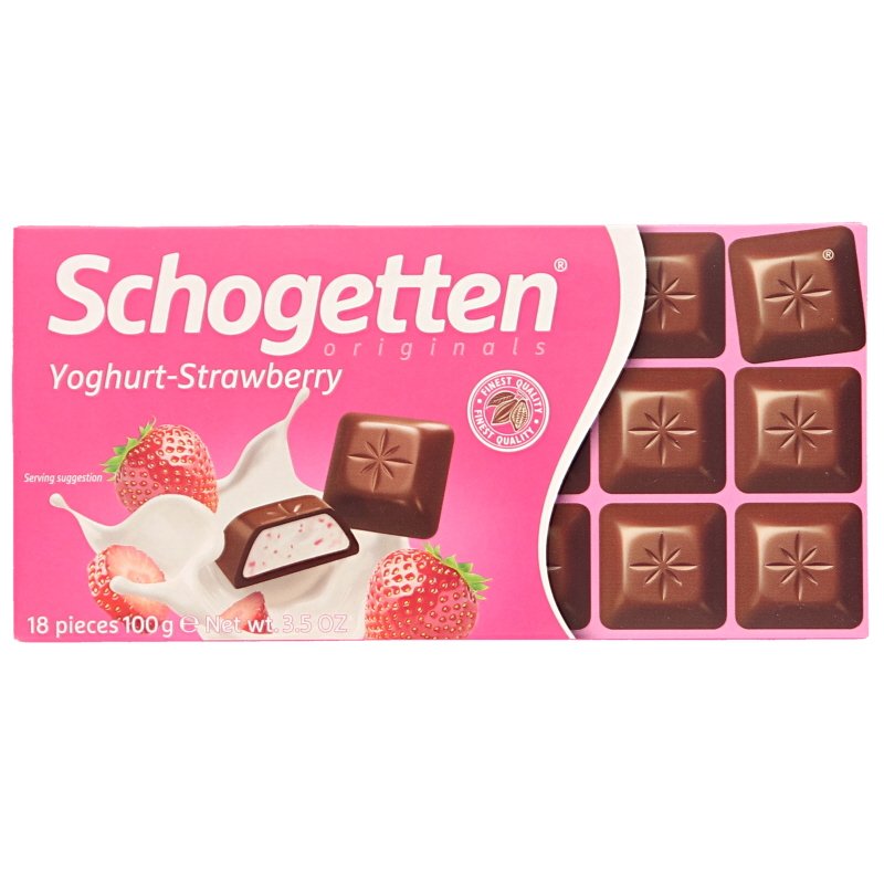 Mjölkchoklad Youghurt & jordgubbsfyllning - 11% rabatt