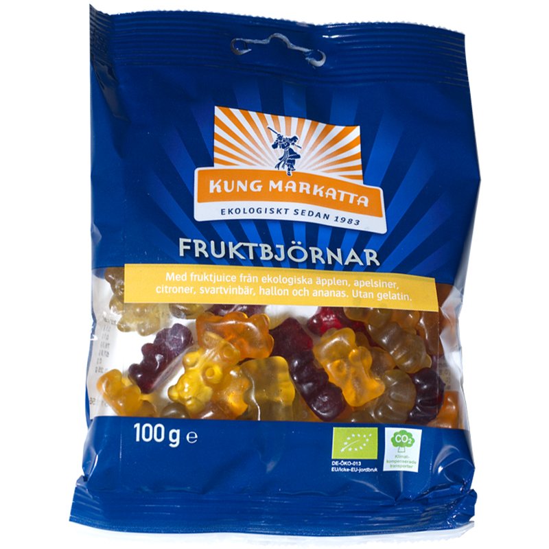 Eko Godis Fruktbjörnar - 50% rabatt